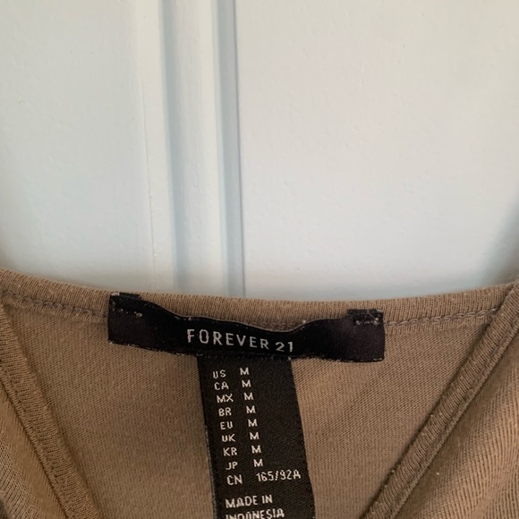 Forever 21 Olive Maxi Dress - Picture 3 of 3